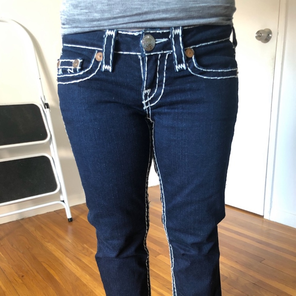 Vintage blue jeans